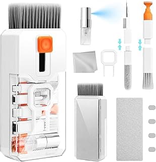 Keyboard Cleaning Kit Laptop Cleaner, All-in-1 Computer Screen Cleaning Brush Tool, Multi-Function PC Accessories Electronic Cleaner Kit Sp...